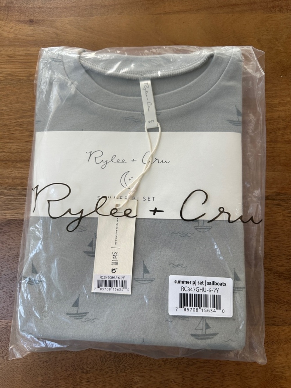 Rylee + Cru Summer Sailboat Pajama Set